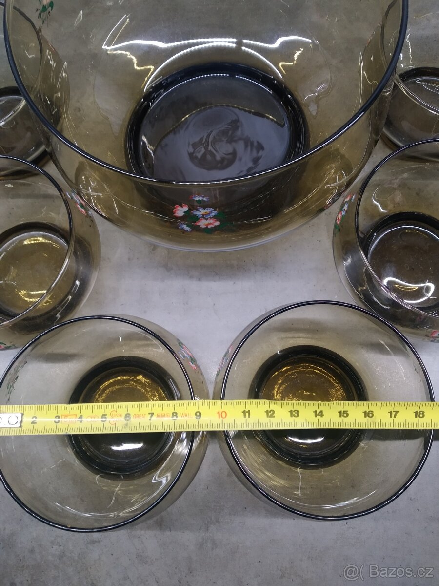 Retro kompotova-salátová souprava - 4