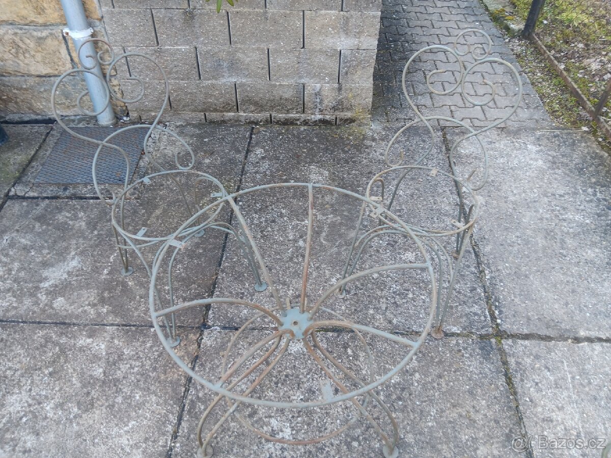Zahradní kovový nábytek - 4