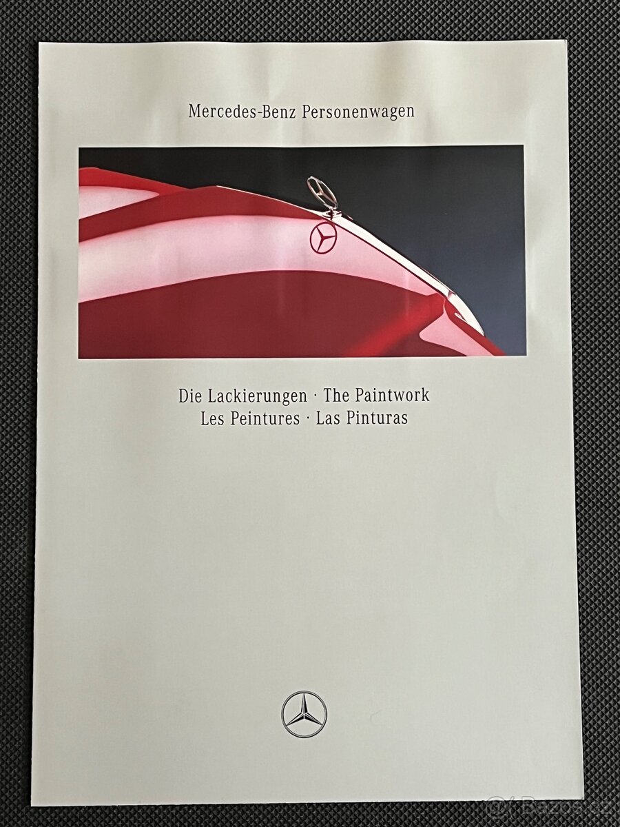 Mercedes E řada W124 prospekt a příslušenství - 4
