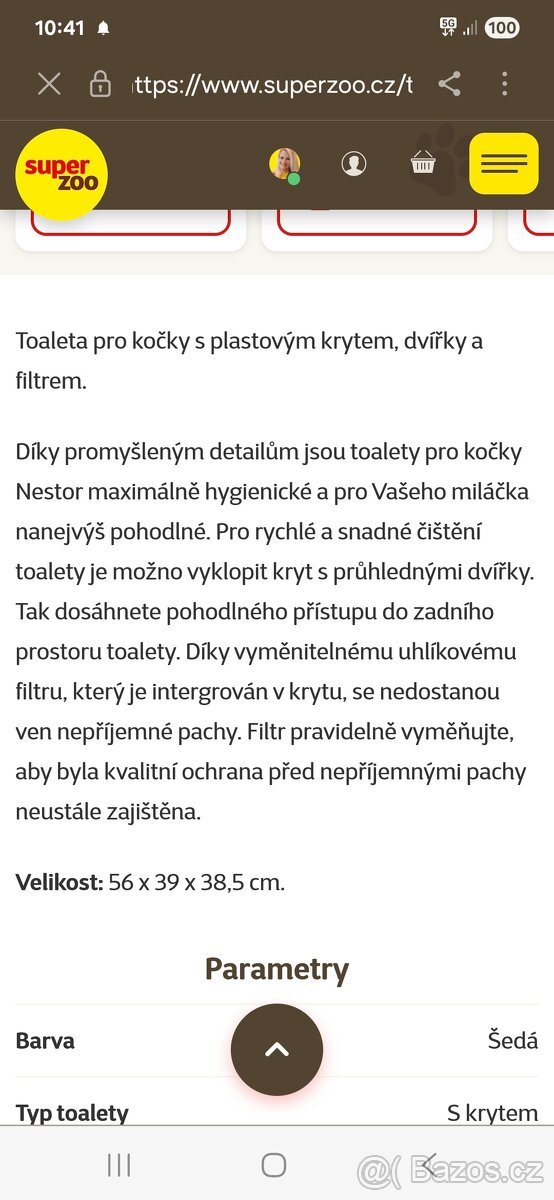 Kočičí wc SAVIC NESTOR. - 4