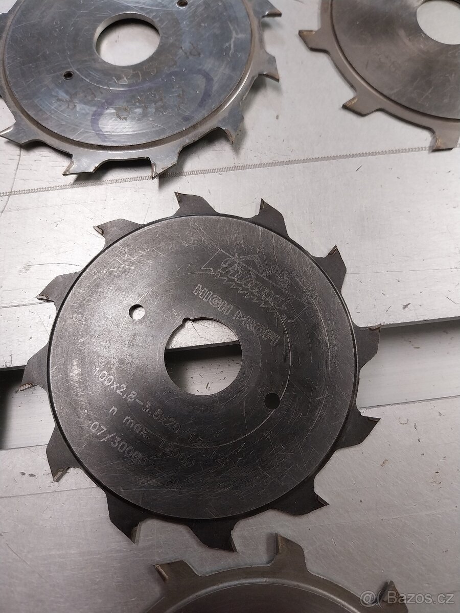 Předřezové kotouče 100mm - 4
