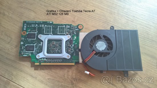 Prodám chlazení a grafiky na notebooky. - 4