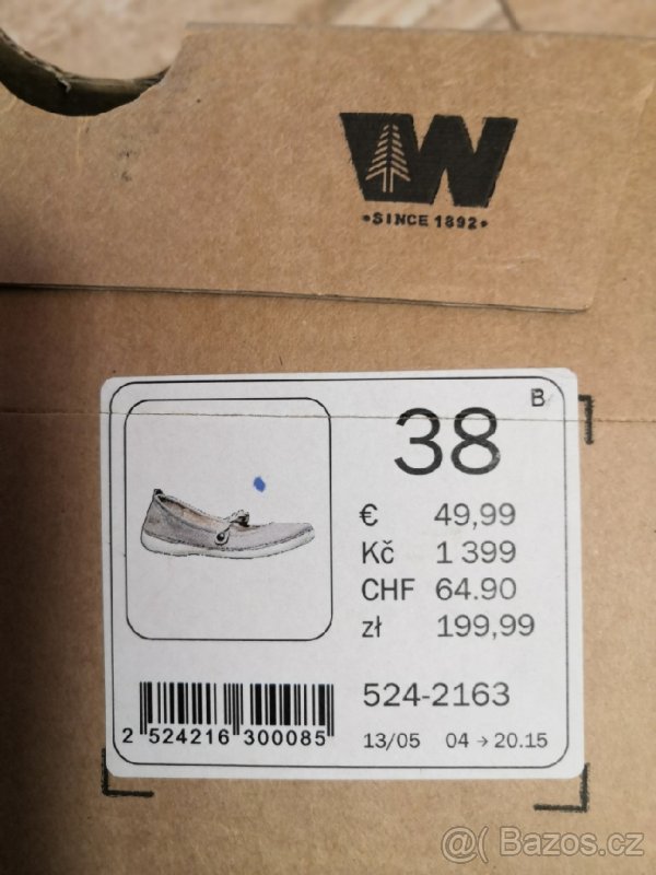 kožené baleríny 38eu - 4