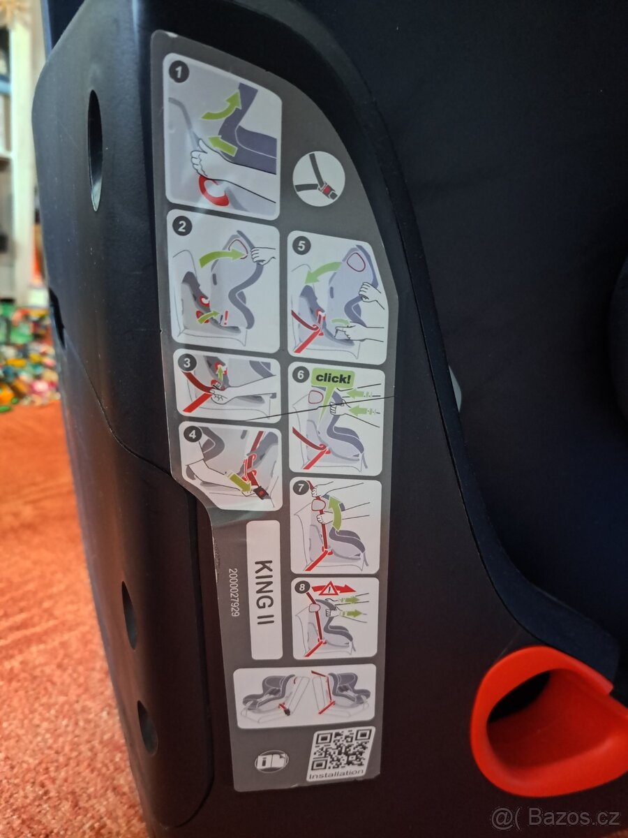 Autosedačka Britax Römer King II - 4