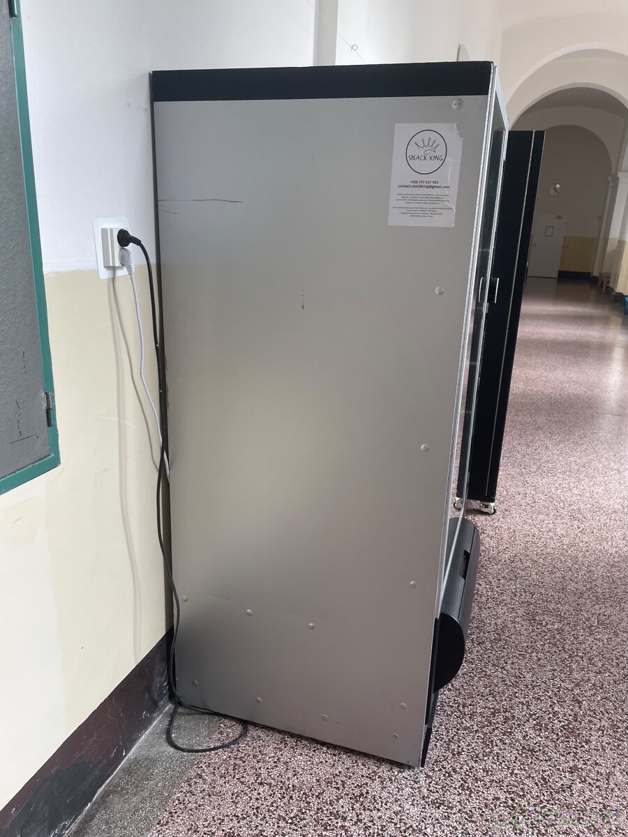 Necta Samba – repasovaný prodejní automat + mincovník + - 4