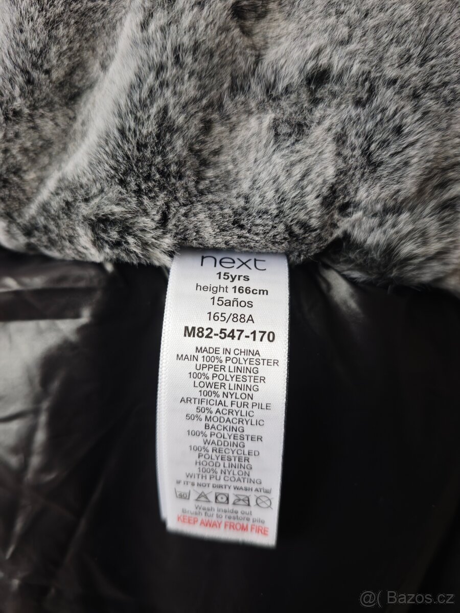dámský zimní kabát NEXT vel 170 (M-L) TOP - 4