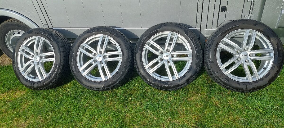 Letní sada 5x112 R17 , 215/55/17 Pirelli cinturato p7 - 4