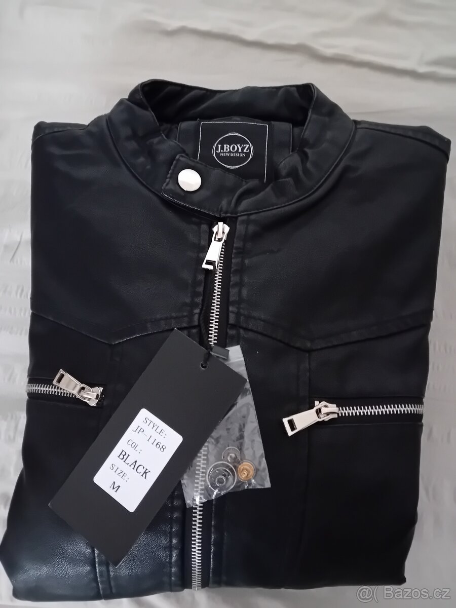 Pánská koženková bunda - 4