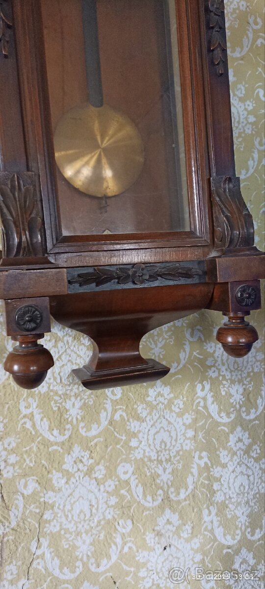 Starožitné Pendlovky pérové na bednu - 4