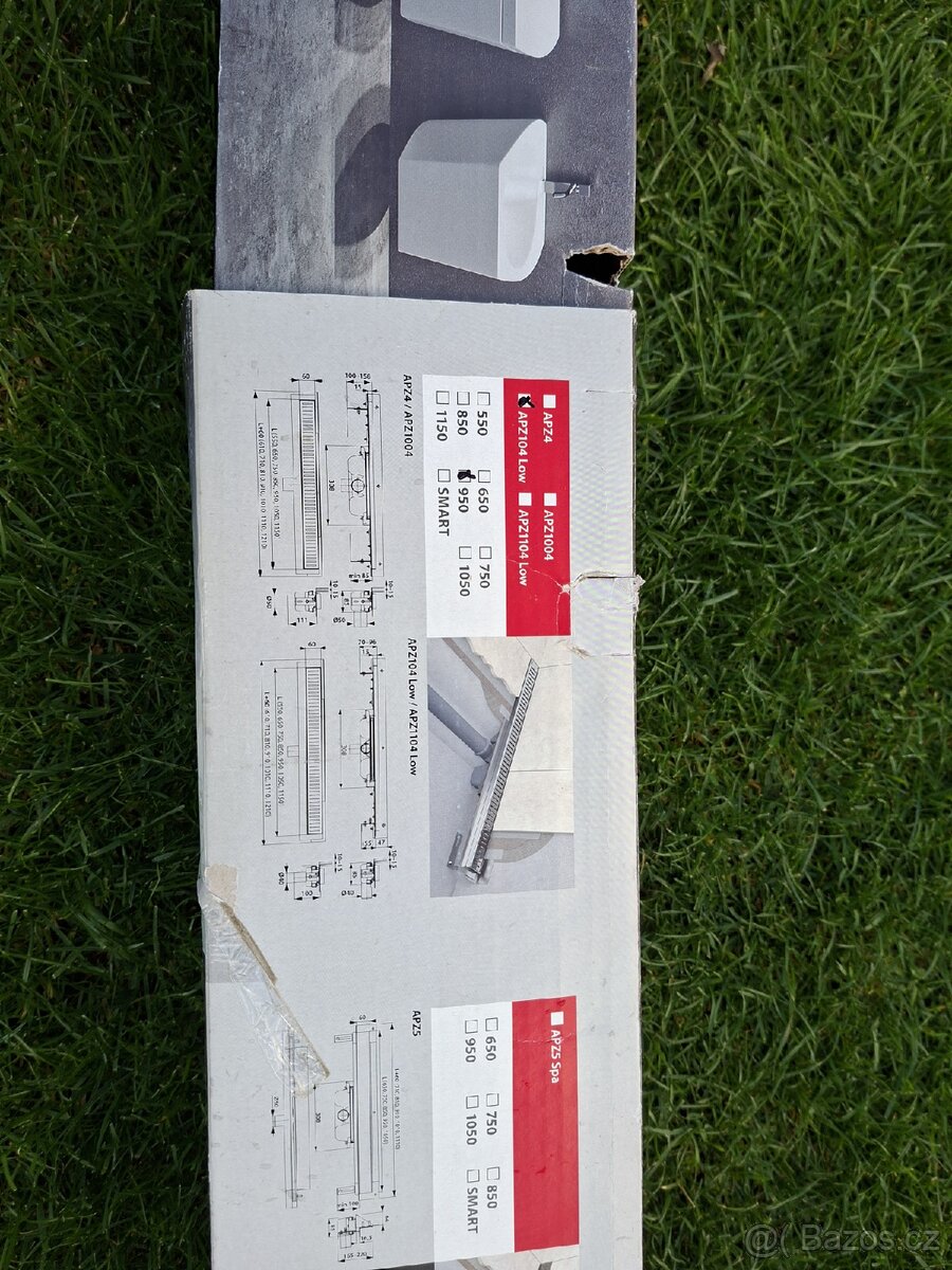 Podlahový žlab Alca 950mm - 4