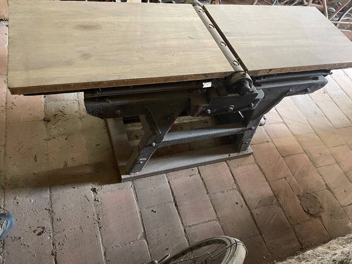 Hoblovka/dlabačka - historický kombinovaný stroj - 4