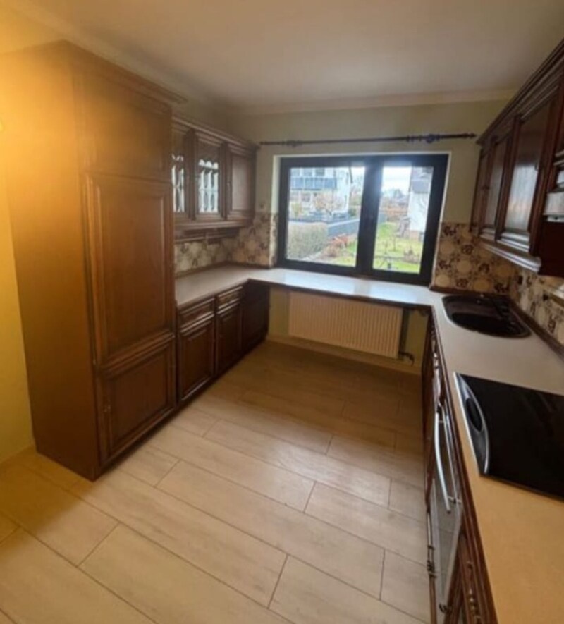 Rustikální linka tmavý dub se spotřebiči,6176 - 4