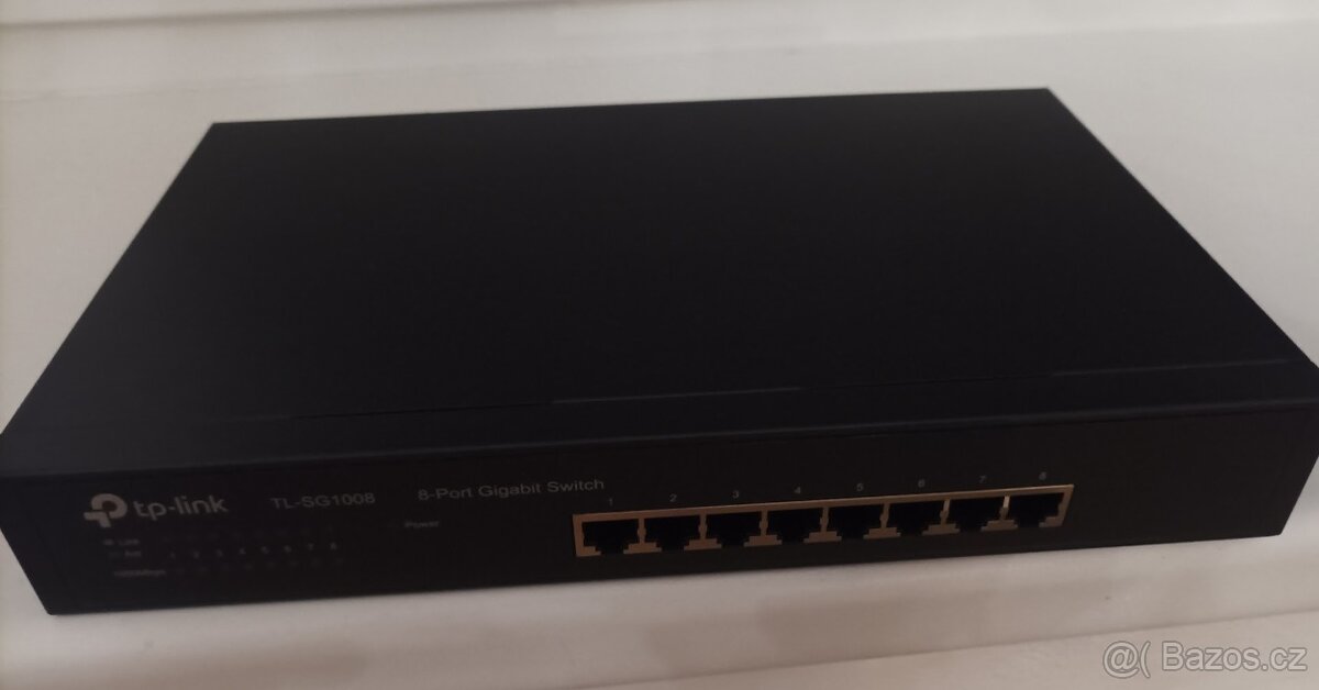 Gigabitový switch TP-Link TL-SG1008 (kovový, 8 portů) - 4