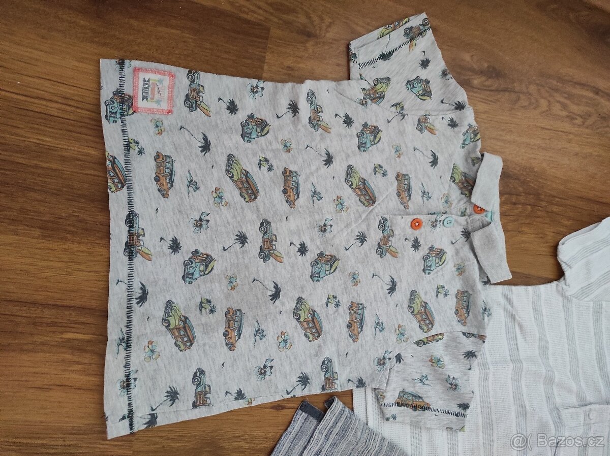 Polo trička s krátkým rukávem vel. 98 - 4