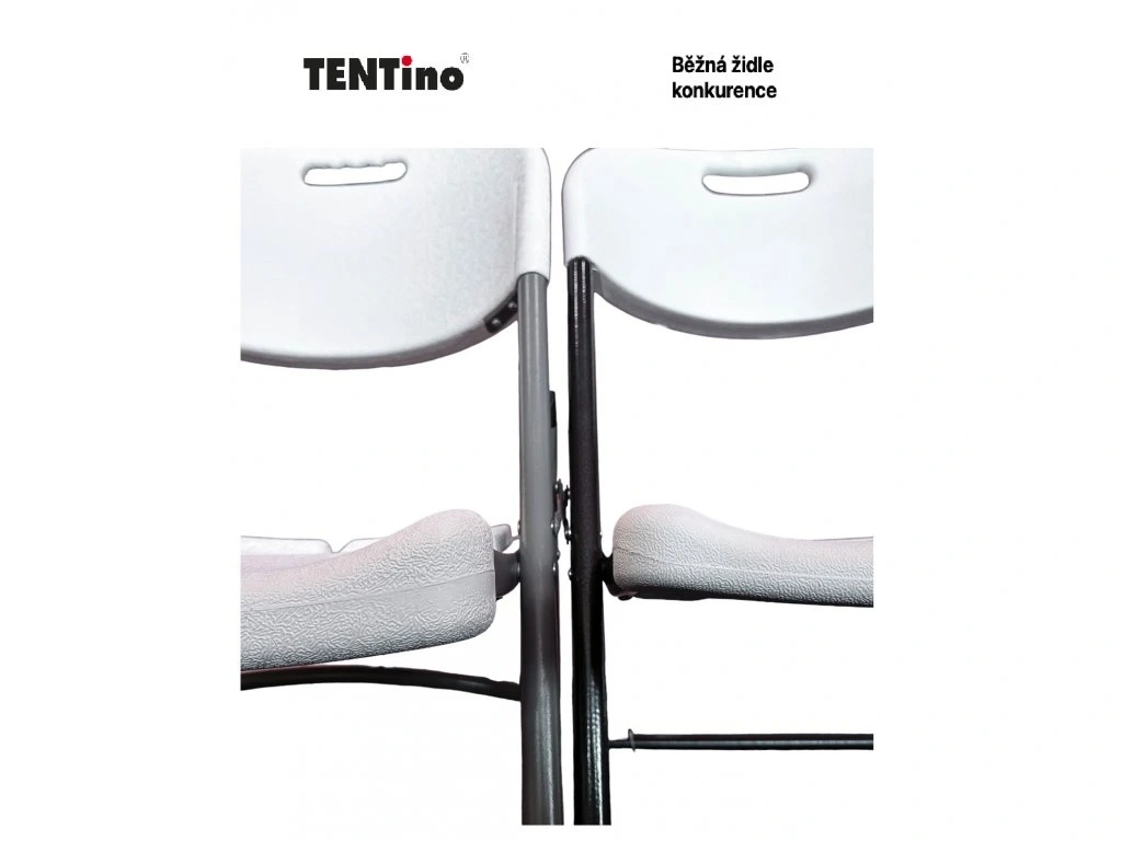 Odolná skládací židle VOLHA - 4