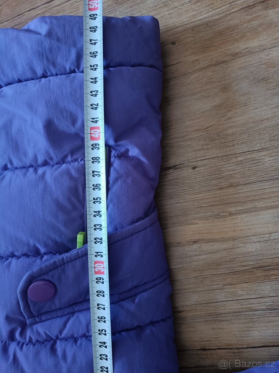 Zimní bunda , dívčí fialová - 4