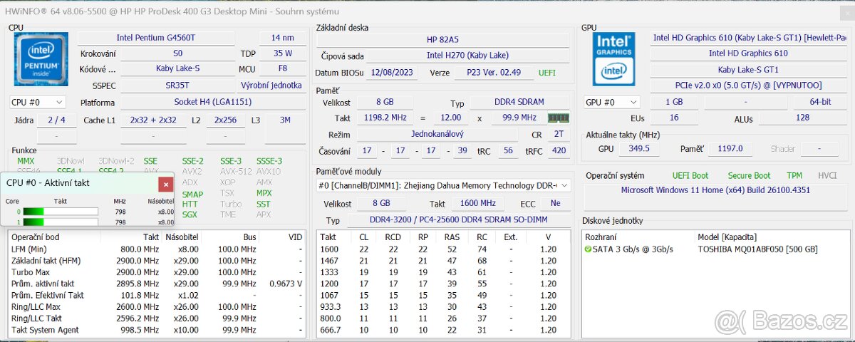HP ProDesk 400 G3 mini PC - 4