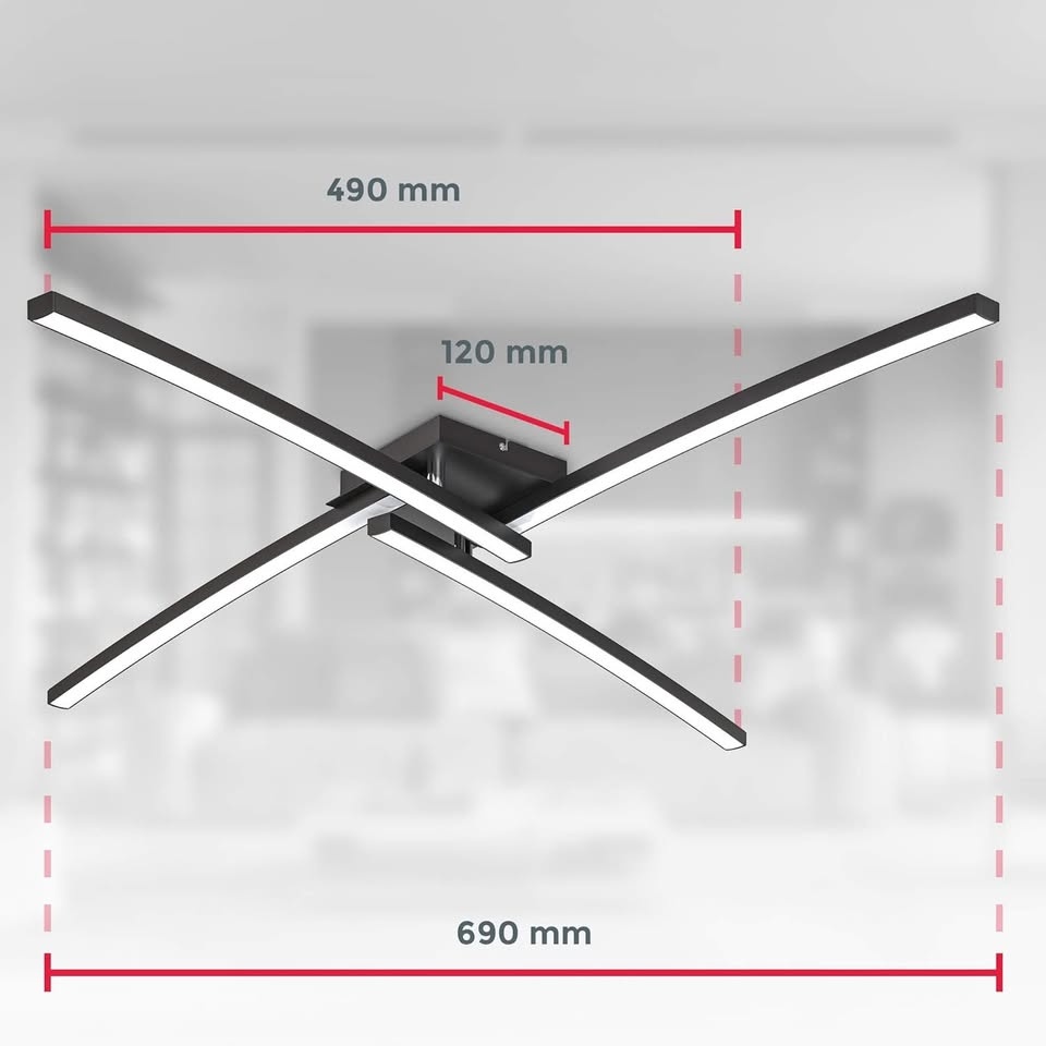 Stropní LED svítidlo 20 W - 4