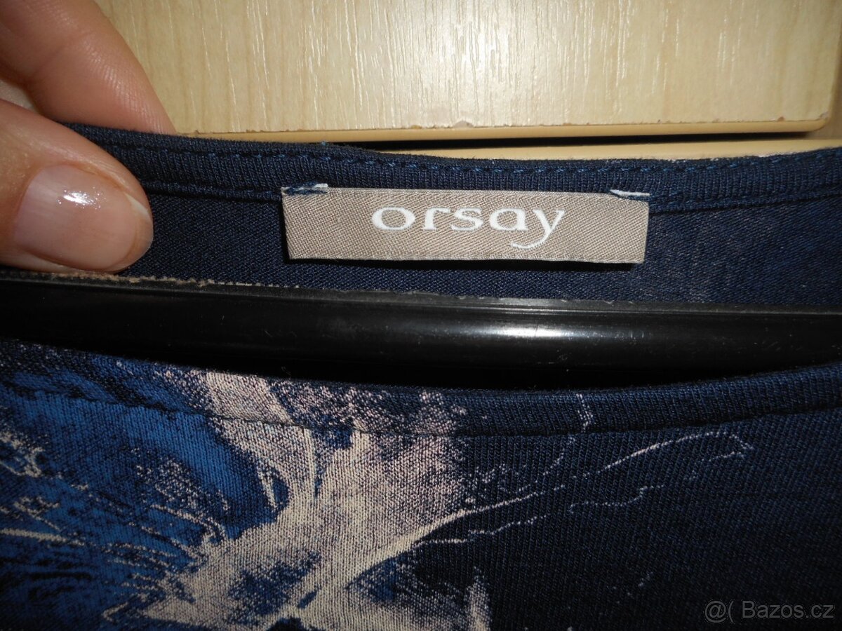 Dámská halenka - modrá ORSAY velikost M - 4