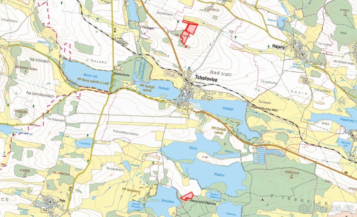 Zemědělská půda, prodej, Tchořovice, Strakonice - 4