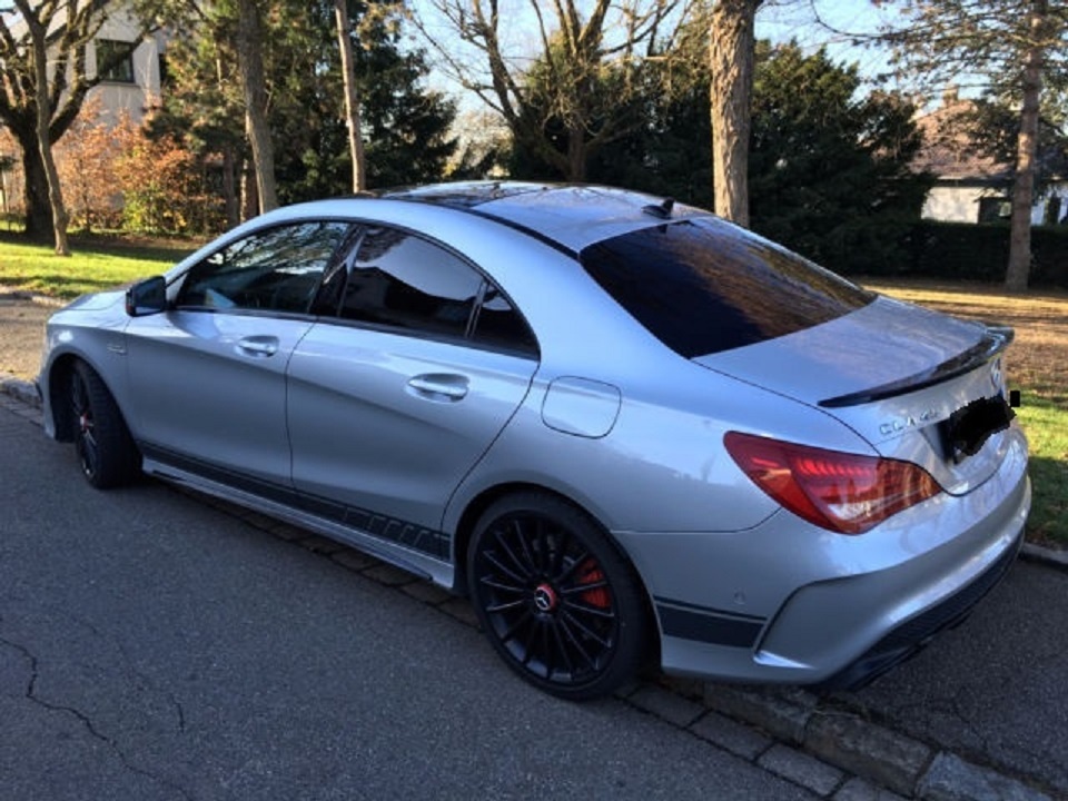 mercedes benz cla spoiler naraznik - 4