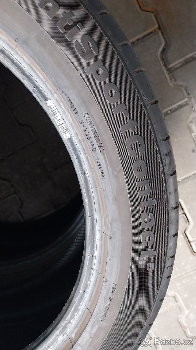 Prodám 2 x letní pneu Continental 255/45/19 - 4