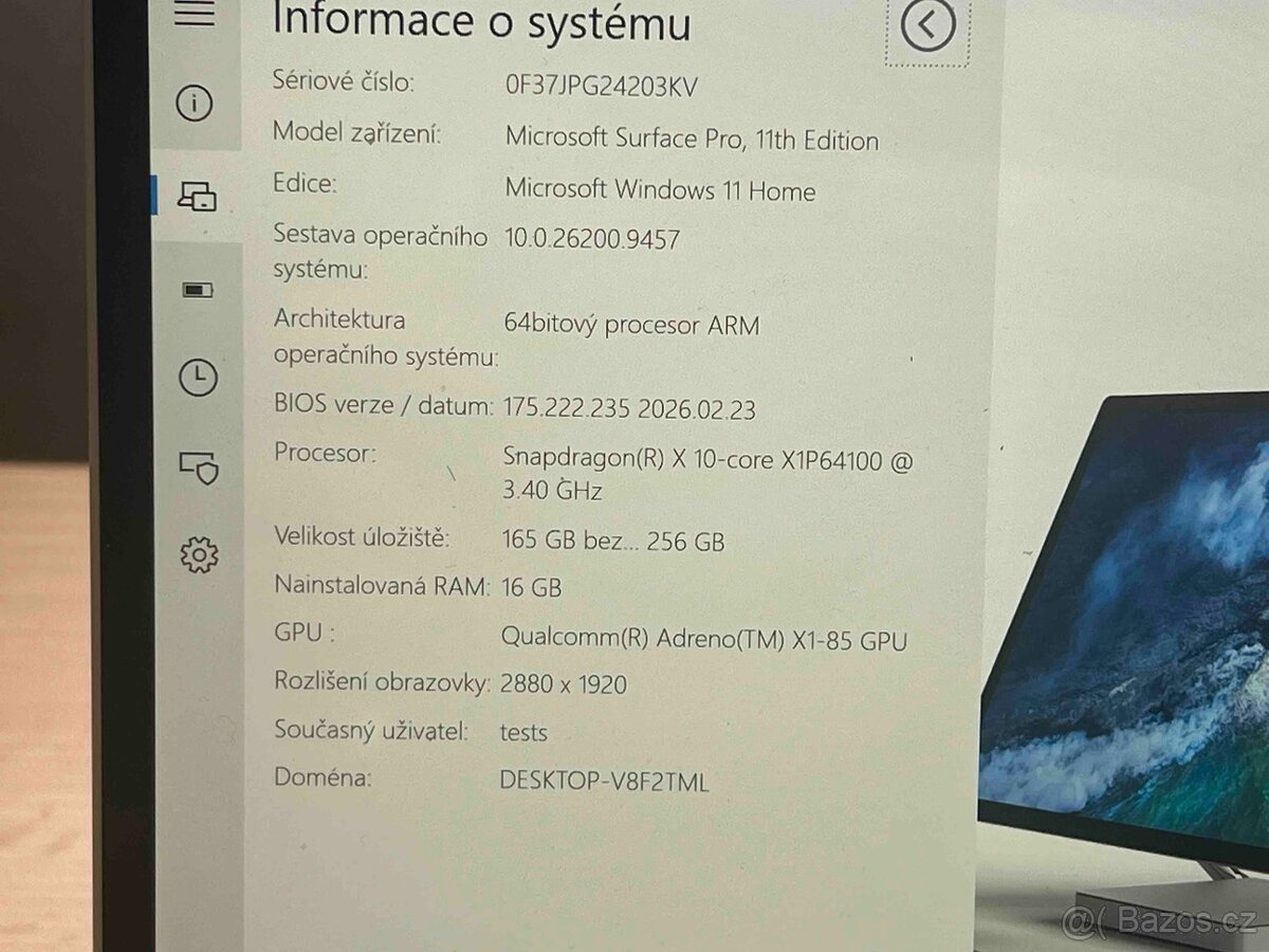 ✨ Microsoft Surface Pro 11th Edition – 16 GB RAM / 256 GB - 4