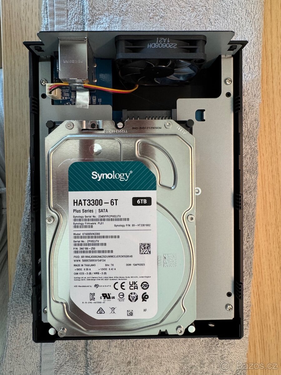 Synology DS124 NAS + 6 TB disk - 4