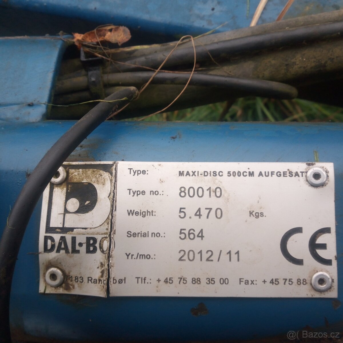 Diskový podmítač DALBO, 5m. - 4