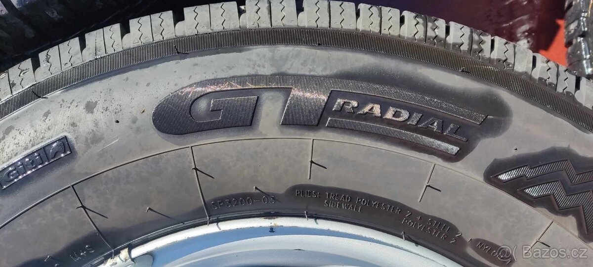Prodám zimní pneu GT Radial Maxmiler WT2 Cargo 225/75R16C 12 - 4