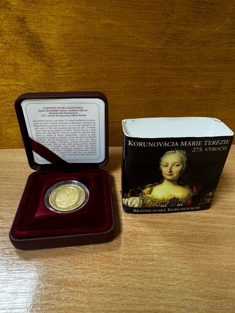 Prodam Bratislavské korunovácie – 275. výročie korunovácie M - 4