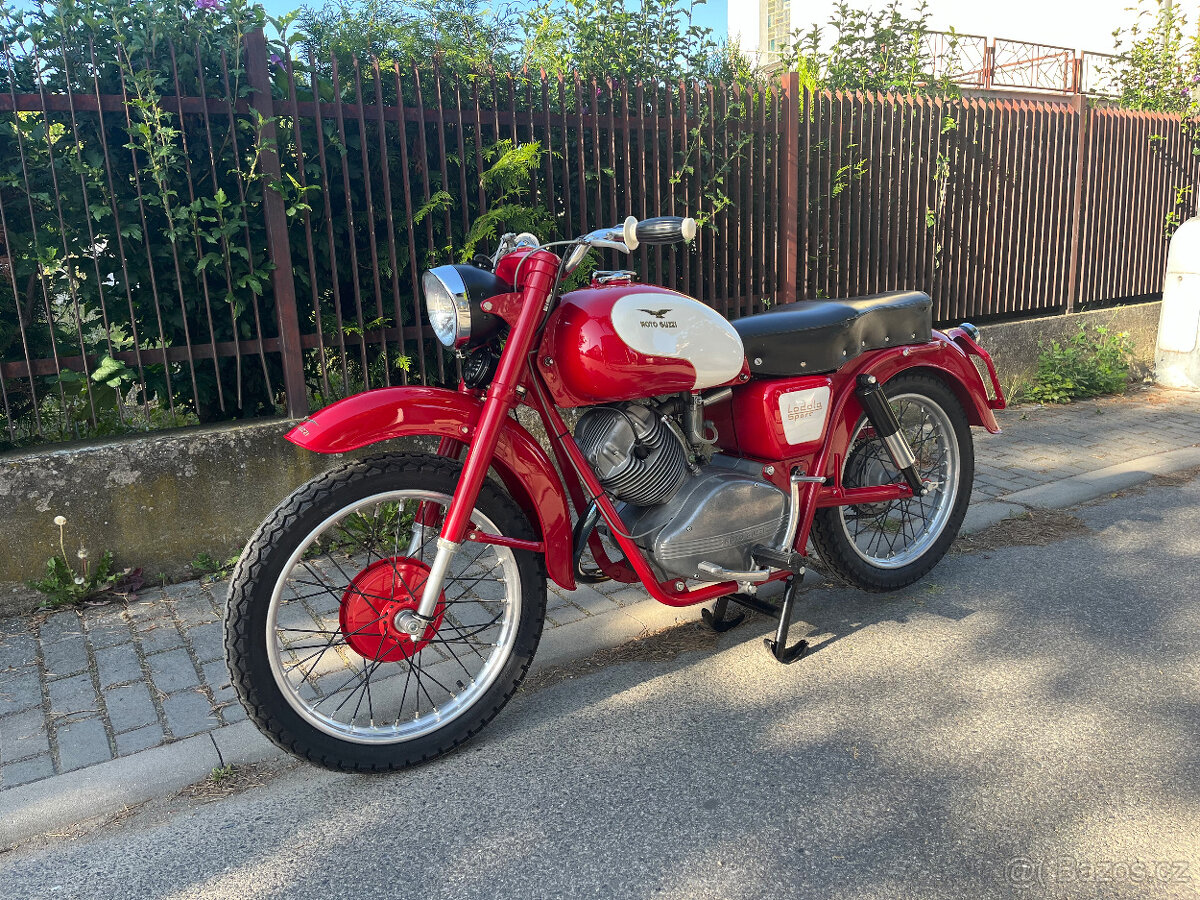 Moto Guzzi 175 Lodola Sport, r.v. 1956 s TP - 4