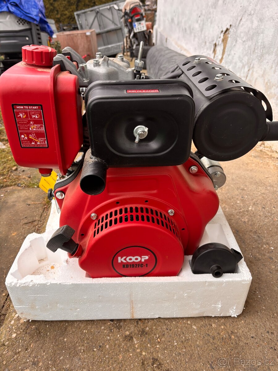 Motor koop 7 kw diesel jednovalec - 4