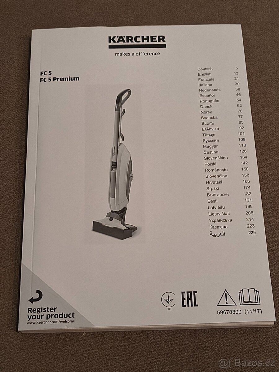 Podlahová myčka Kärcher FC 5 - 4