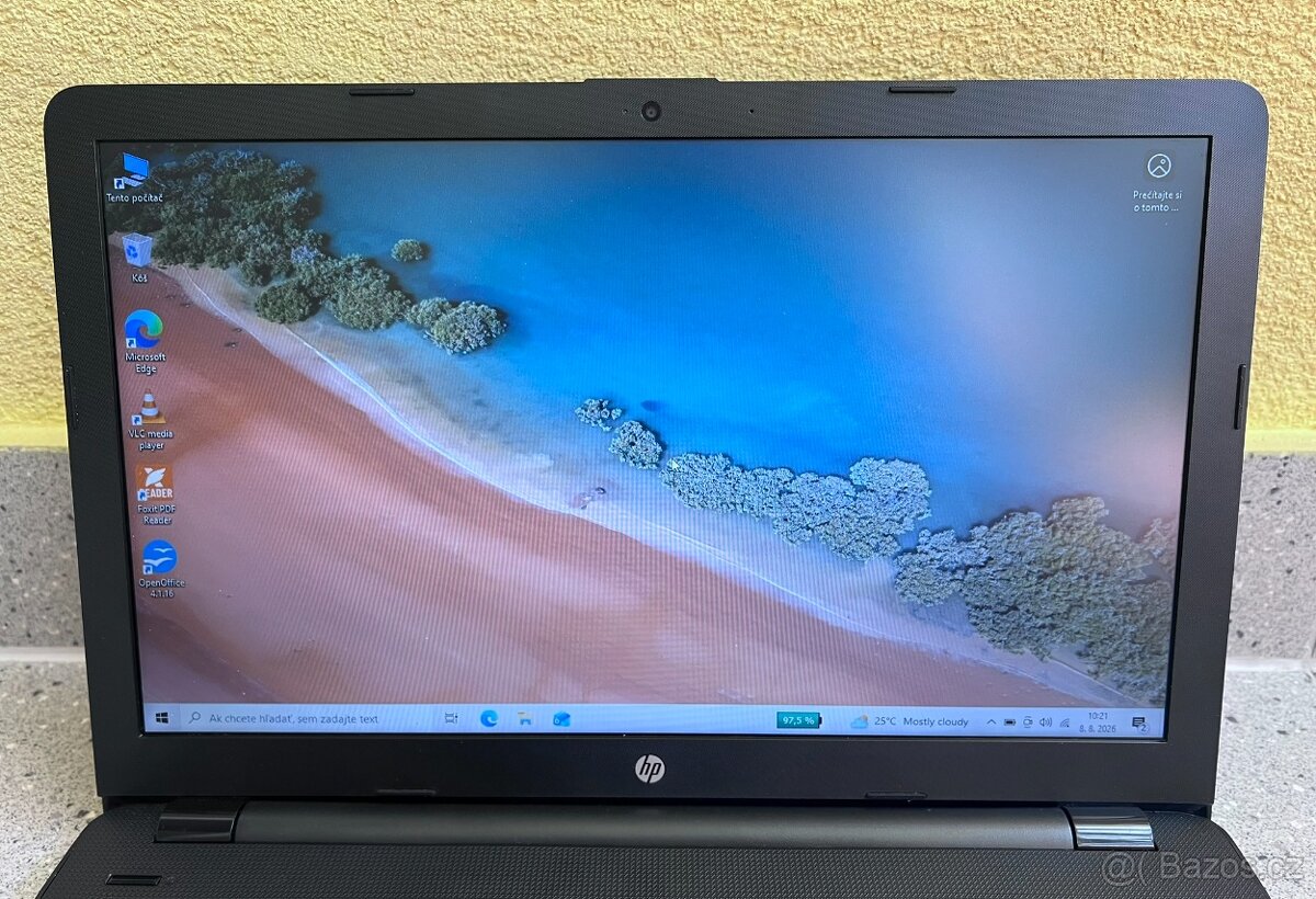 HP notebook / AMD E2 / 8GB RAM / 256GB SSD / 15.6" - 4