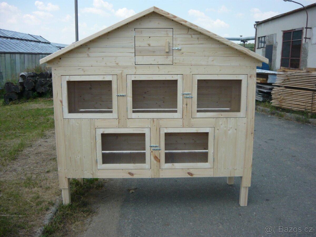 králikárna 6 kotců - 4