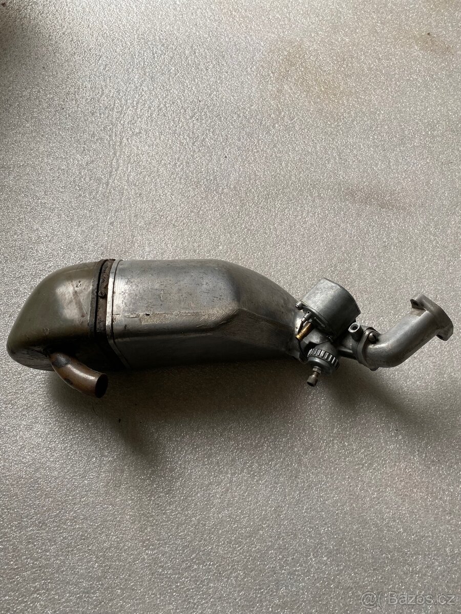 Karburátor jawa 05 a hliníkový filtrbox - 4