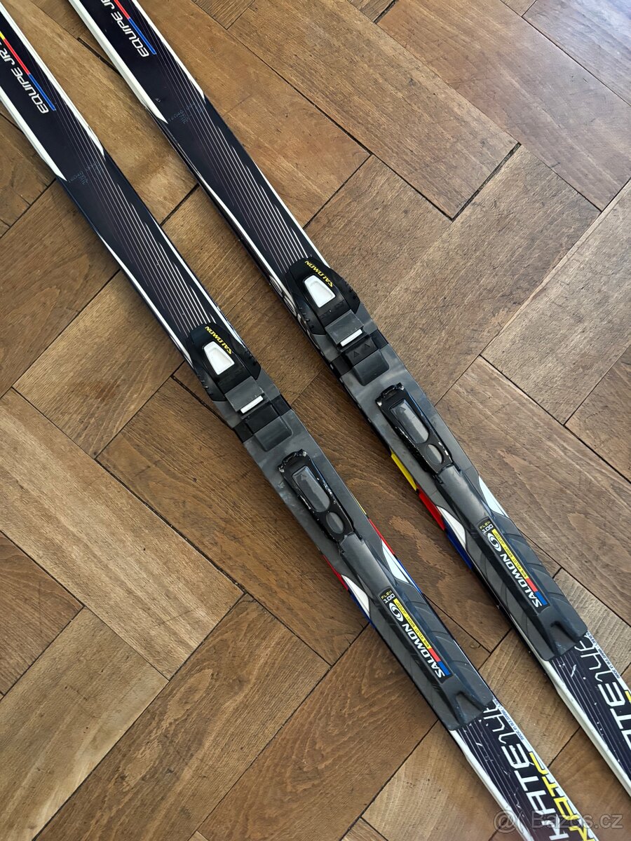 SALOMON EQUIPE JR SKATE 146cm + vázání - 4