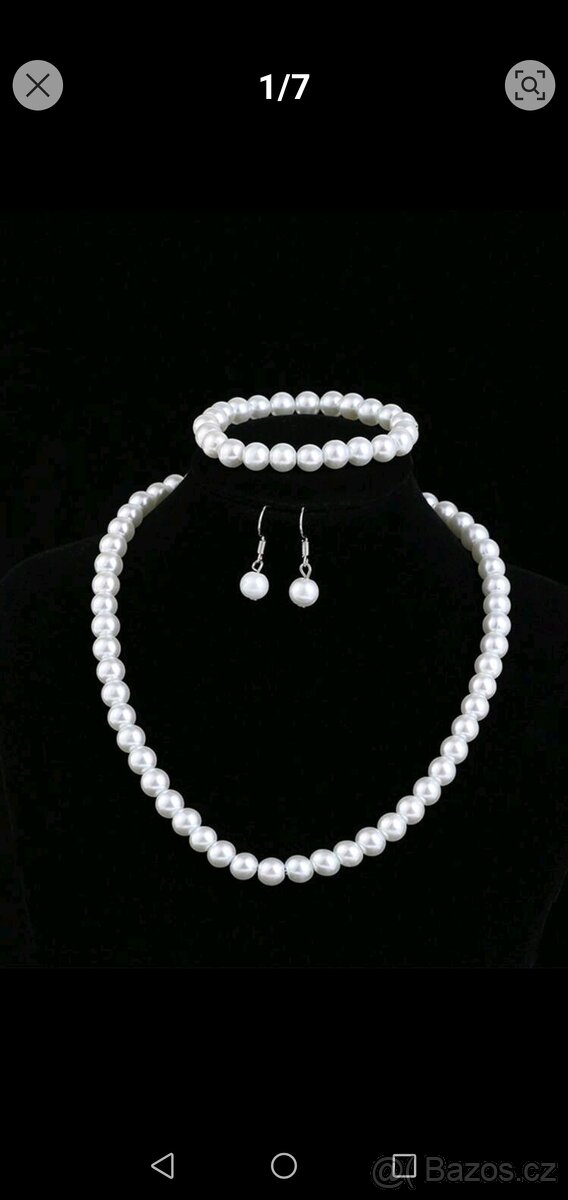 Sada perly velikost perly 6-8 mm - 4