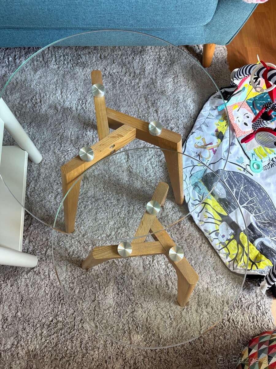 2x Konferenční odkládací stolek - 4