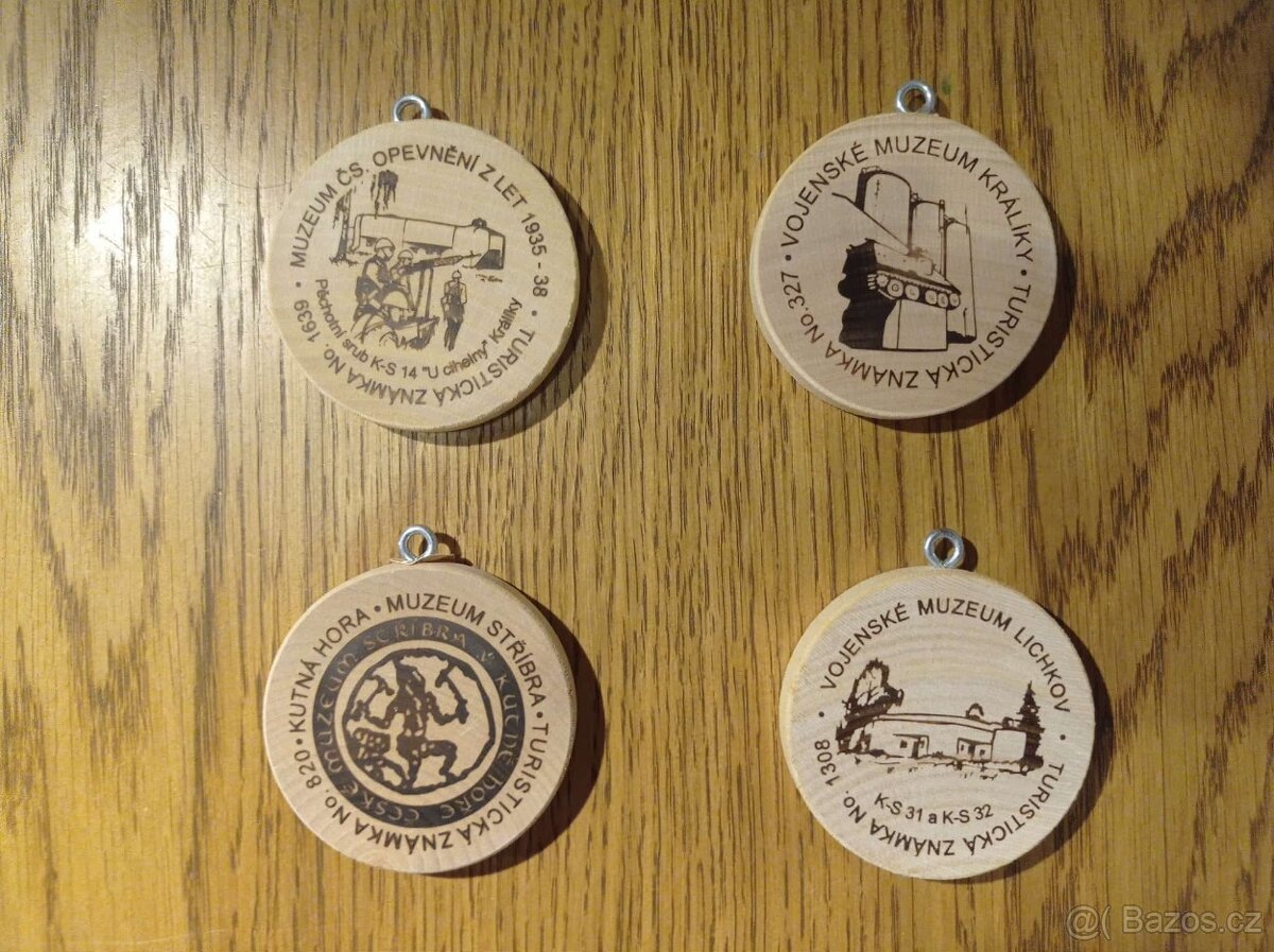 Turistické známky - 80 ks - 4