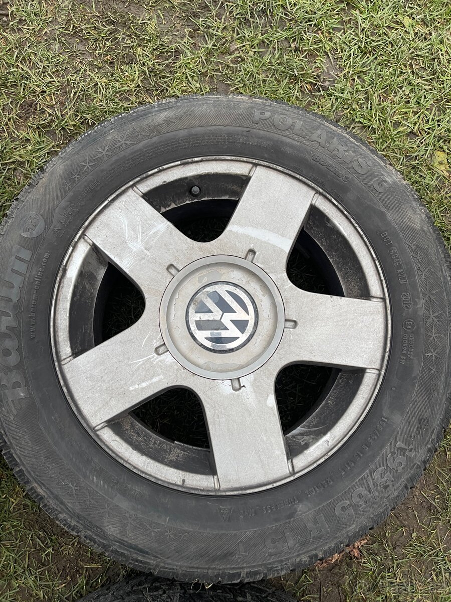 Prodám alu. Rozteč 5x100 R15 - 4