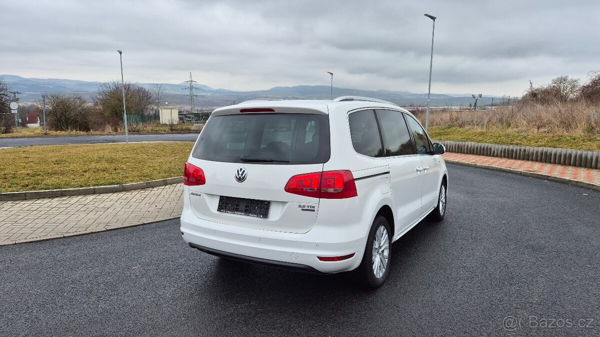 Sharan Life 2,0 tdi 2013 servis VW, 1.majitel - 4