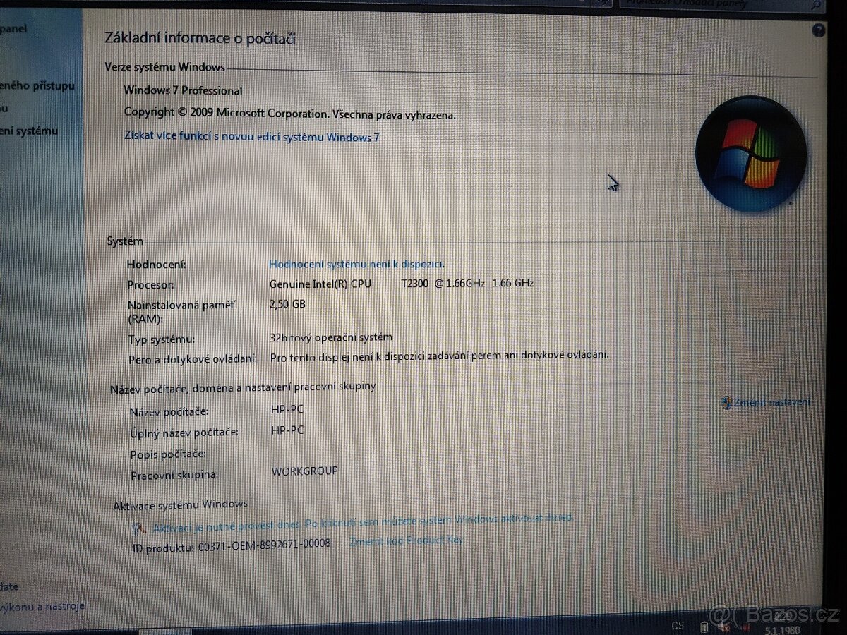 Notebook HP Compaq - 4