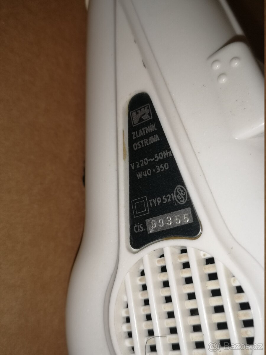 starý FÉN NOVOBORSKÉ STROJÍRNY + krabička, funkční - čtěte - 4