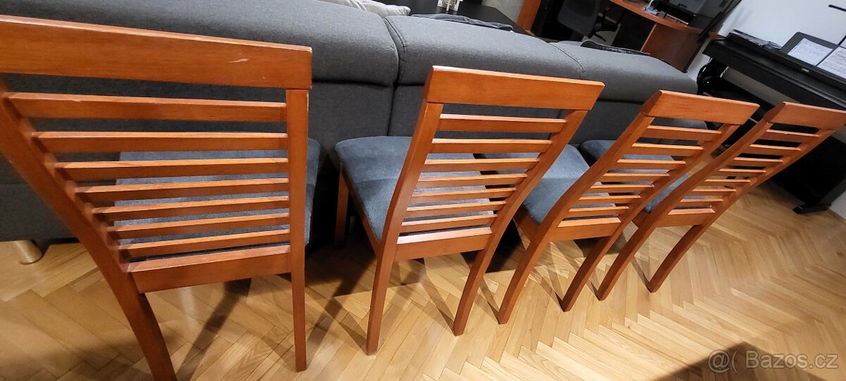 4 jídelní židle, cena za všechny - 4