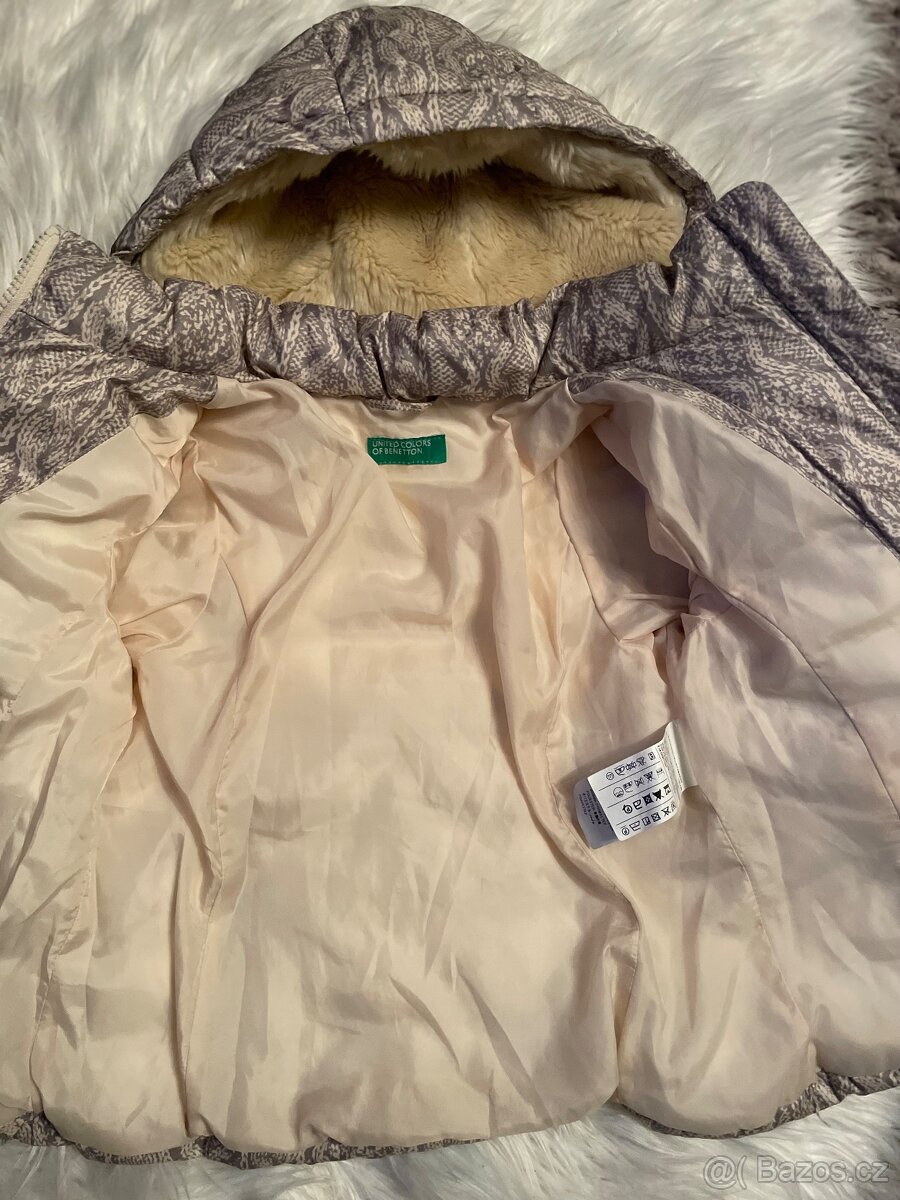 Dětská bunda zn. Benetton 6-7 let - 4