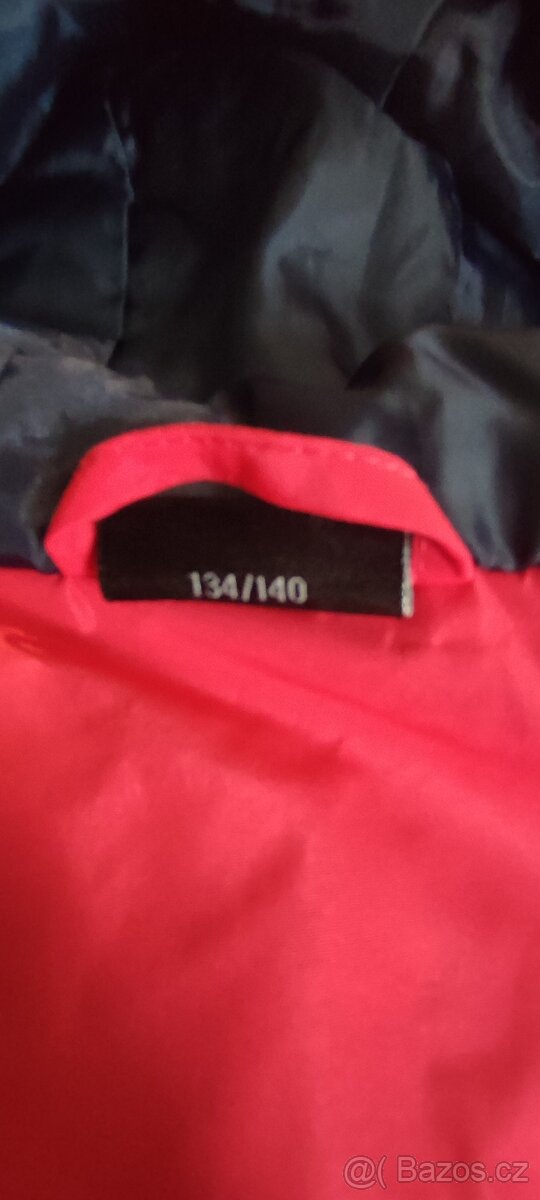 Bunda zimní, lyžařská dívčí vel. 134-140 - 4