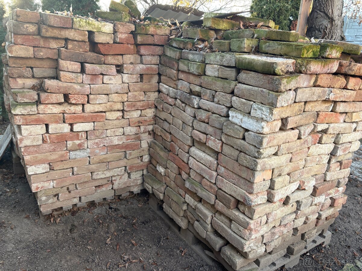 Prodám staré pálené cihly - 4