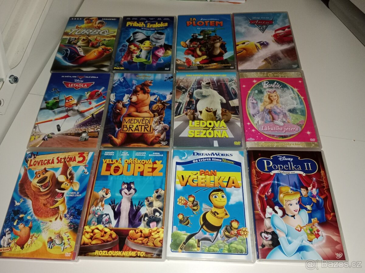 DVD Pohádky...50,- - 4